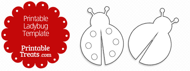 Printable Ladybug Template — Printable