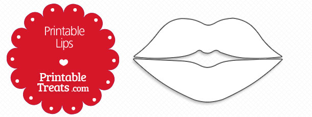 Lip Shapes — Printable Treats.com