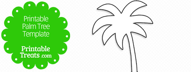 palm tree template