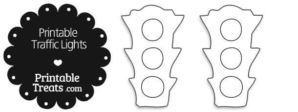 Printable Traffic Lights — Printable Treats.com
