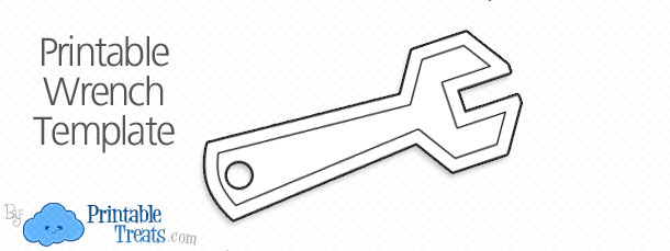 Printable Wrench Template — Printable