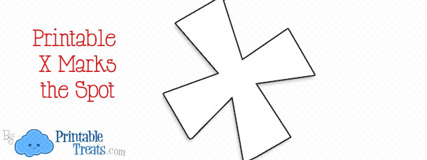 x marks the spot coloring pages - photo #20