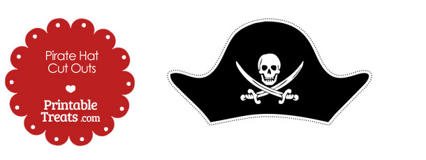 Printable Cut Out Pirate Hat — Printable Treats.com