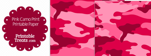 Printable Camo Paper For Free