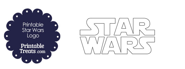 Printable Star Wars Logo Template — Printable