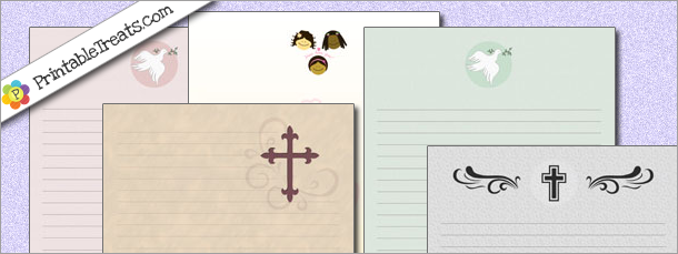 Christian Stationery — Printable Treats.com