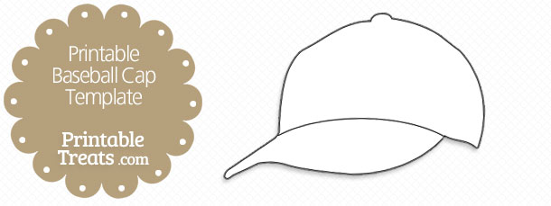 Printable Paper Baseball Cap Template - Printable Word Searches