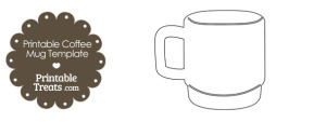 Free Printable Coffee Cup Stencils — Printable Treats.com