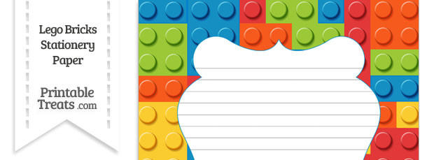 Free Printable Lego Paper - Free Templates Printable